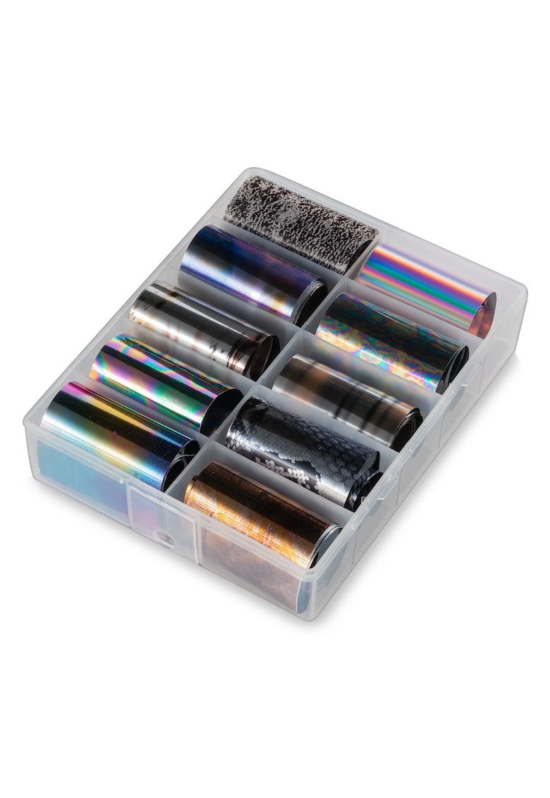 Oferte la Set 10 Folii de Transfer  Multicolor - Nail Art