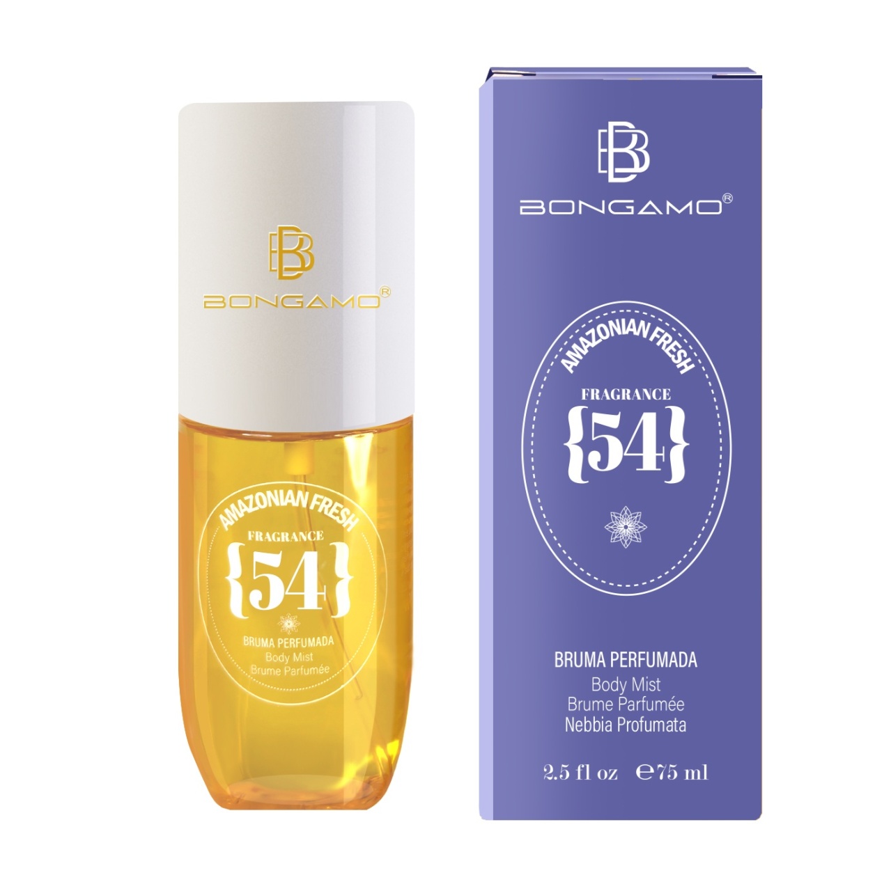 Oferte la Mist cu aroma de violete Bongamo Amazonian Fresh 54, 75 ml