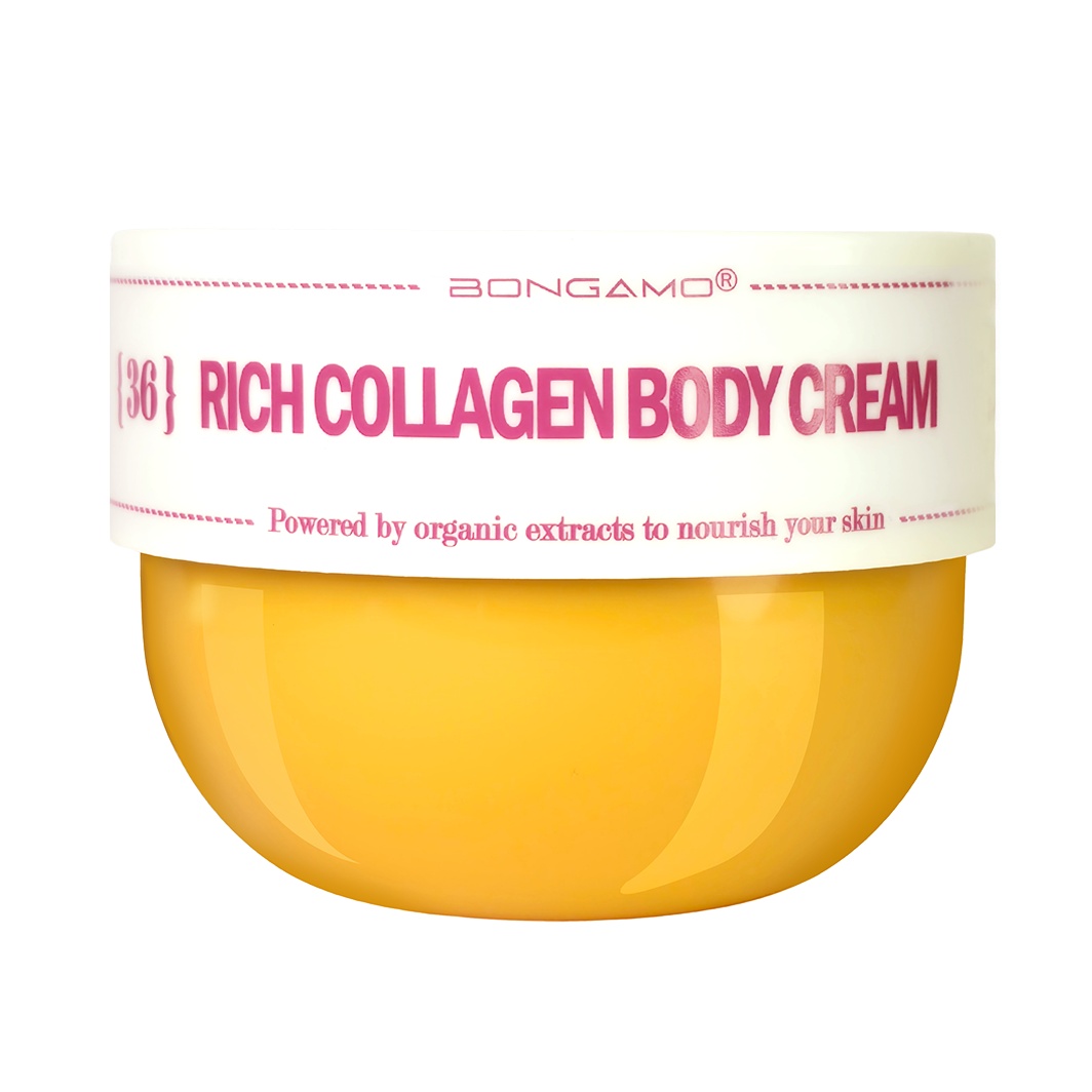 Oferte la Crema de corp nutritiva cu colagen Bongamo, 200 ml