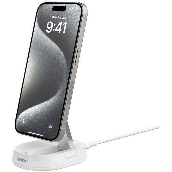 Oferte la Stand de Incarcare Magnetic Boostcharge PRO Convertible Qi2 15w Alb