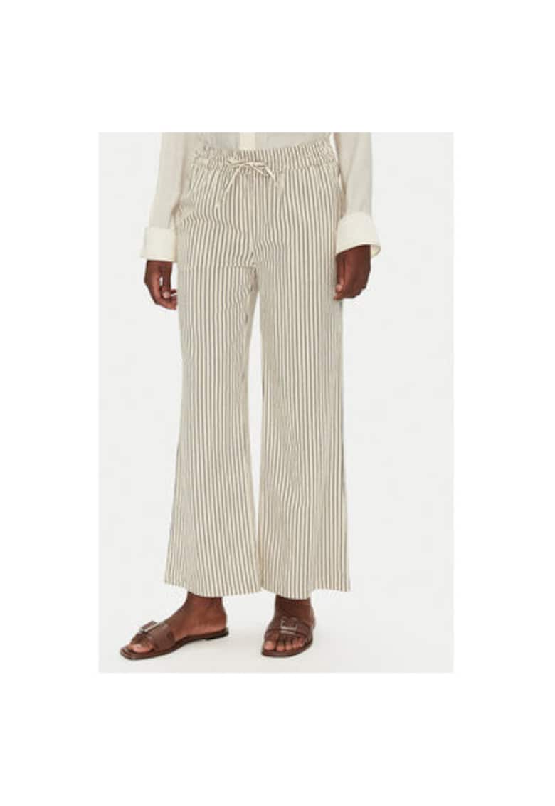 Oferte la Pantaloni dama  20614576 - Bumbac - Bej - Bej