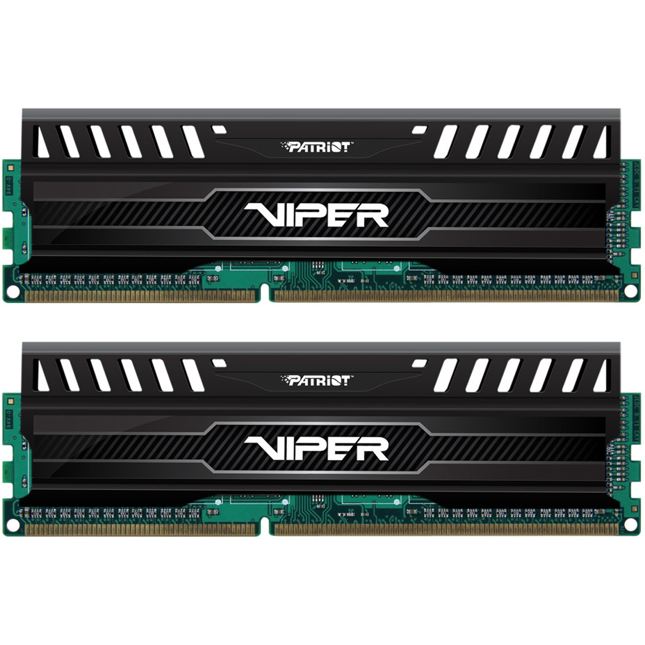 Oferte la Memorie Viper 3 Series, Black Mamba, 2x8 GB DDR3, 1600 MHz, CL 10, negru