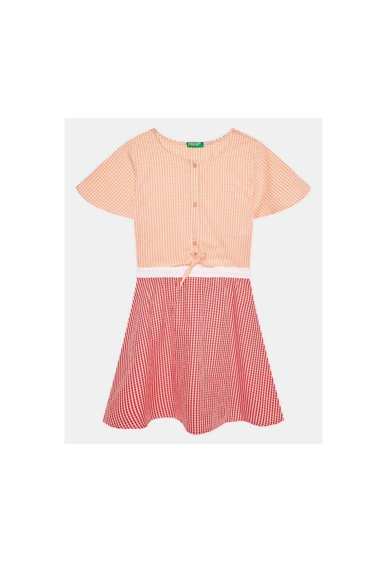 Oferte la Rochie fetite -  Bumbac - Portocaliu