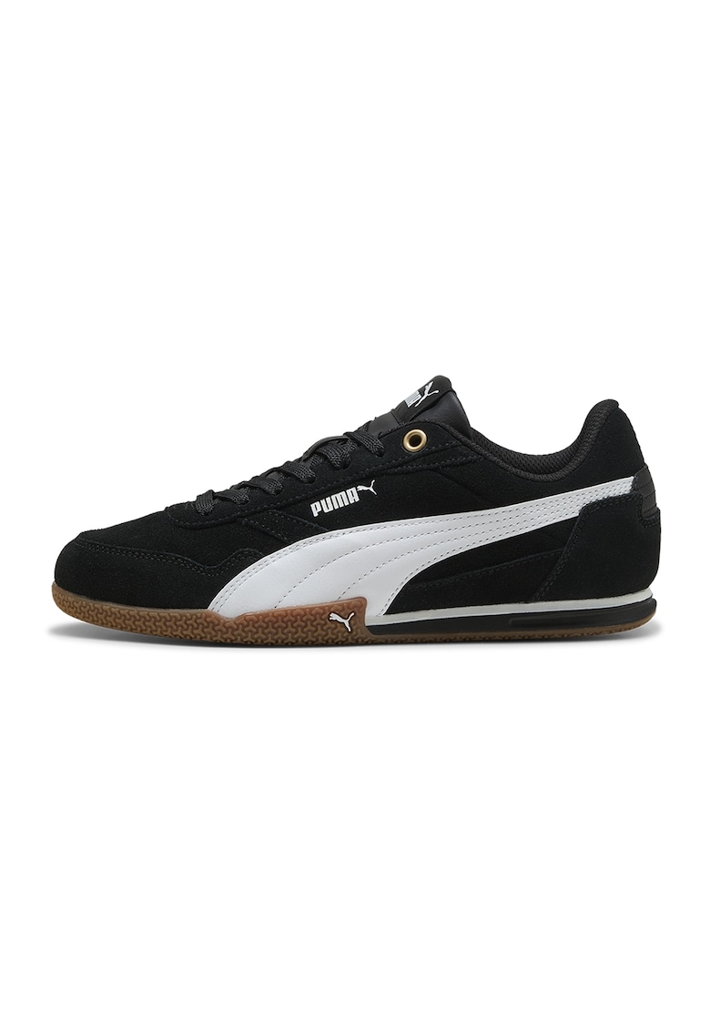 Oferte la Pantofi sport Bella Donna de piele intoarsa - Negru/Alb optic
