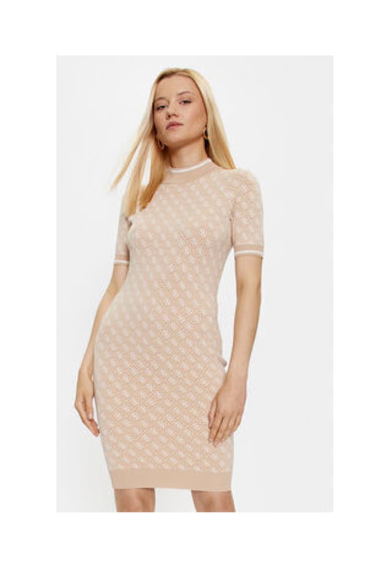Oferte la Rochie tricotata bodycon cu monograma