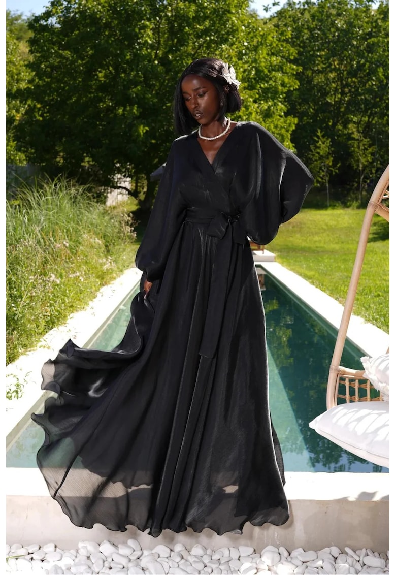 Oferte la Rochie neagra Enigma - Negru