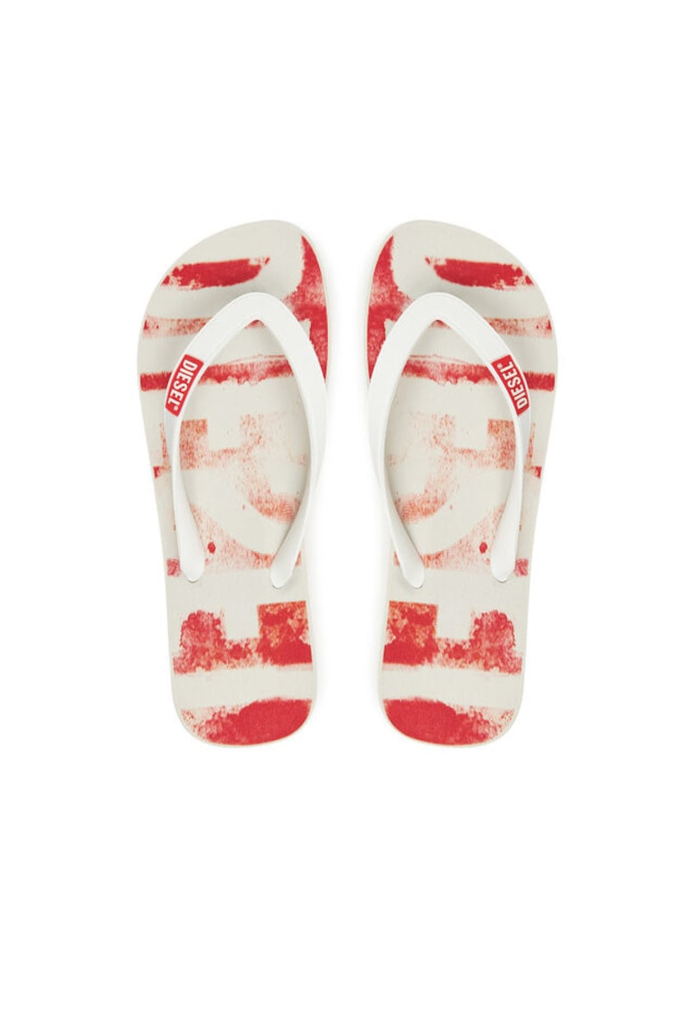 Oferte la Papuci flip-flop barbati  Y03601P4070 - Sintetic - Alb