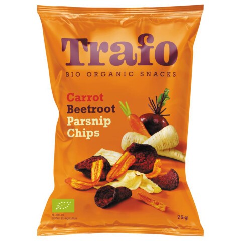 Oferte la Chipsuri bio de legume, 75g Trafo