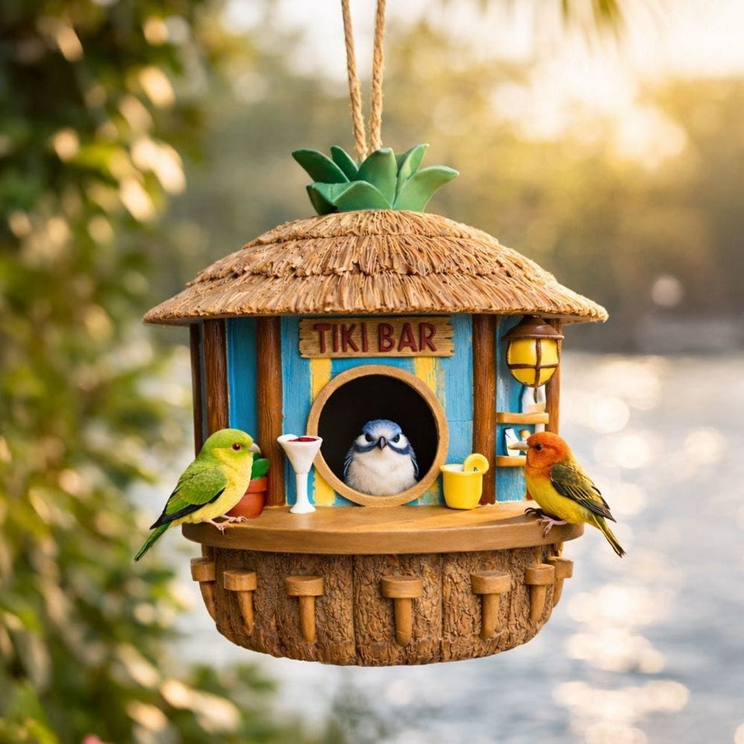 Oferte la Căsuță pentru Păsări Tiki Bar - Decorațiune de Grădină