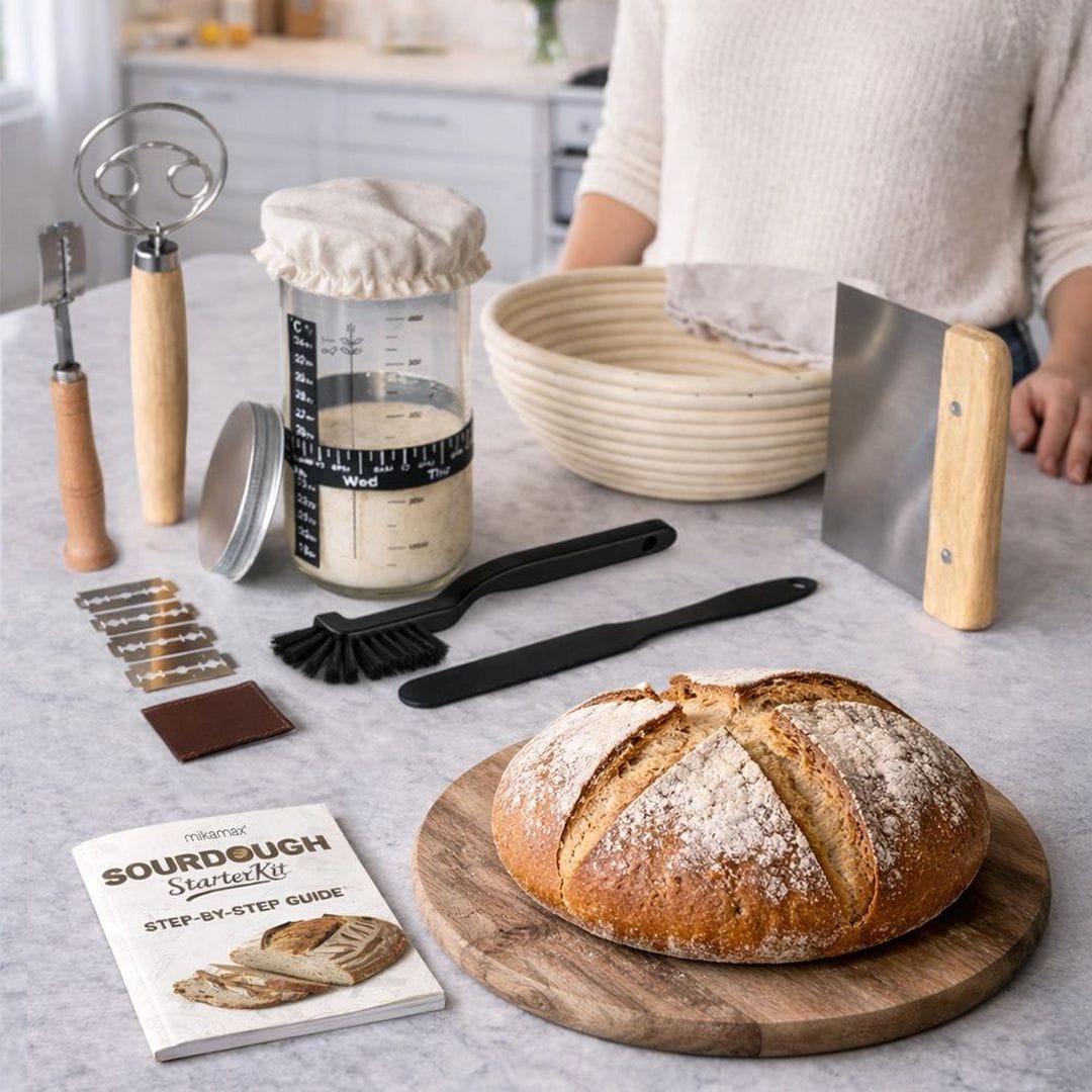 Oferte la Kit Complet pentru Prepararea Pâinii de Casă cu Maia