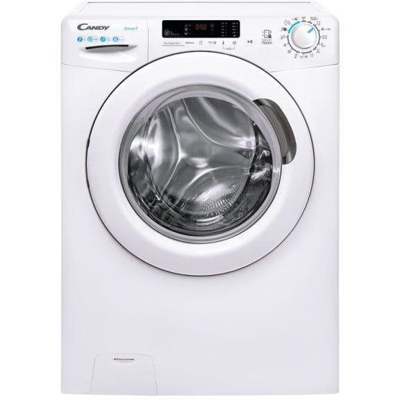 Oferte la Masina de spalat rufe CS 1272DE/1-S Clasa D 7Kg 1200RPM Functie Kilo Detector Smart Check-up Smart Touch Alb