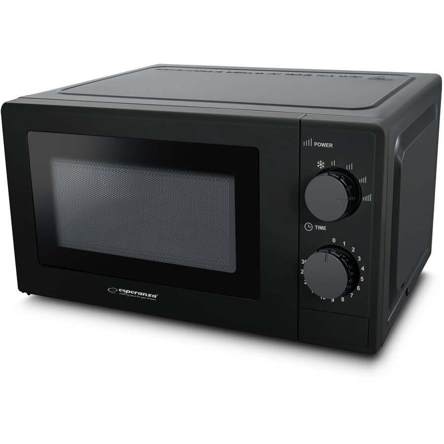 Oferte la Cuptor Microunde 20l 700W Cronometru Mecanic 24.5cm Negru