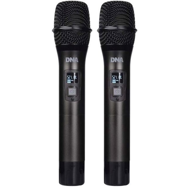 Oferte la Sistem De Microfon Wireless 	30 - 20000Hz 2 x AA 96dB Fara Fir Negru