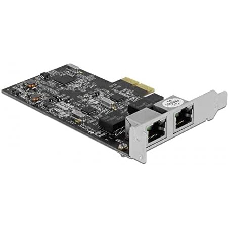 Oferte la Accesoriu server PCI Express x2 Card to 2 x RJ45 2.5 Gigabit LAN RTL8125 LAN Adapter