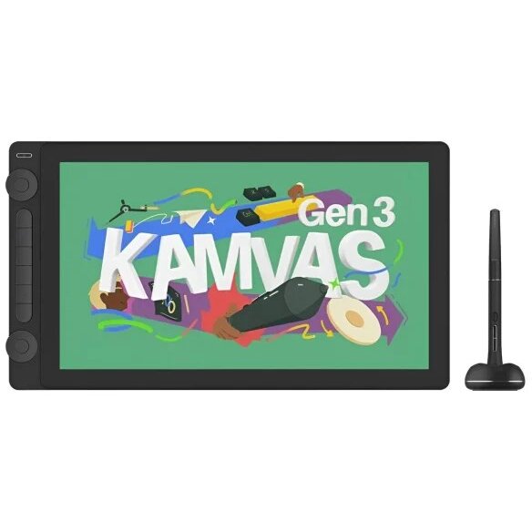 Oferte la Tableta Grafica Kamvas 16 Gen 3 15.8Inch Bluetooth Negru
