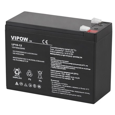 Oferte la Acumulator Stationar AGM Vrla 12V 10AH Vipow BAT0215