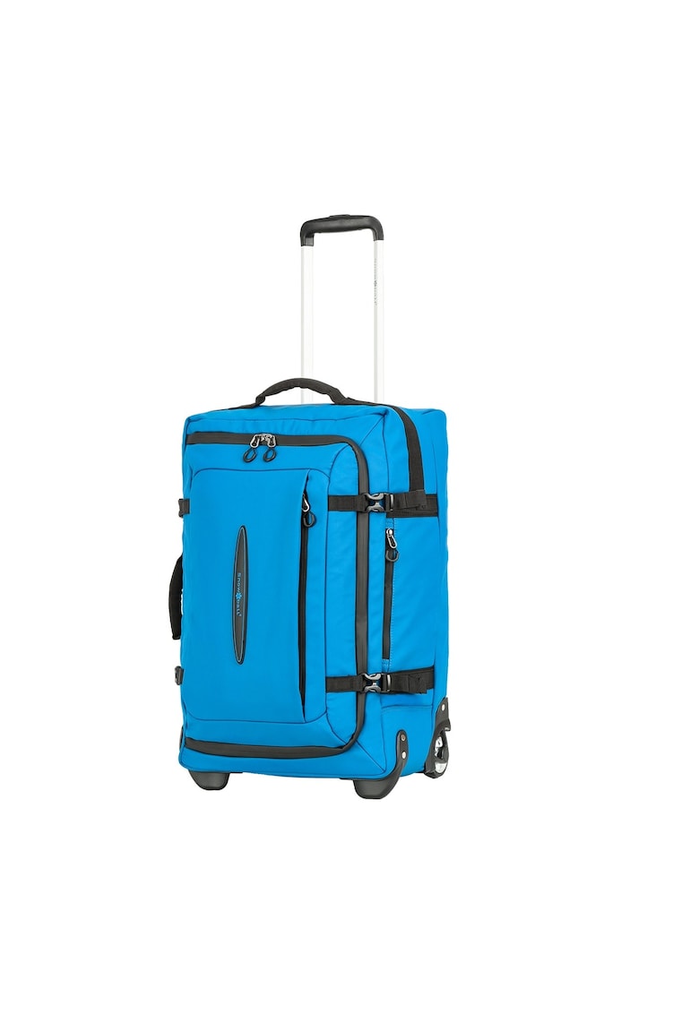 Oferte la Troler mediu  SW42503 - 62x38x27 cm - bagaj de cala - 57L - 2 roti - poliester impermeabil - albastru