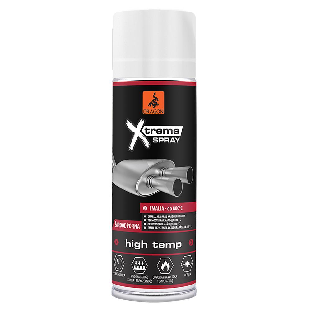Oferte la Vopsea spray pentru temperaturi inalte Dragon Xtreme, alb RAL9003, 400 ml