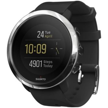 Oferte la Ceas Sport Smartwatch Suunto 3 Fitness 43mm Rezistent la Apa Negru / Argintiu