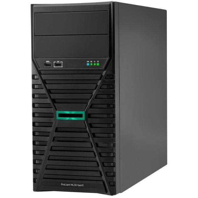 Oferte la Server HPE ProLiant ML30 Gen11 6325P 3.5GHz 4c 1P 1x32GB-U 4LFF 2x960GB SSD 1x1000W PS EU Server Negru
