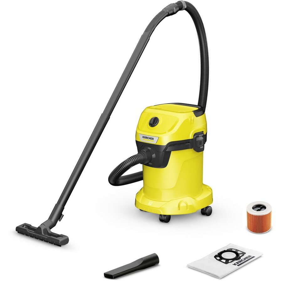 Oferte la Aspirator WD 3 (1.628-130.0) V-17/4/20 17L Dry&wet 1000W Galben