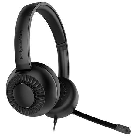 Oferte la Casti Audio PC KM0661 cu Microfon Conector Jack 3.5MM Negru