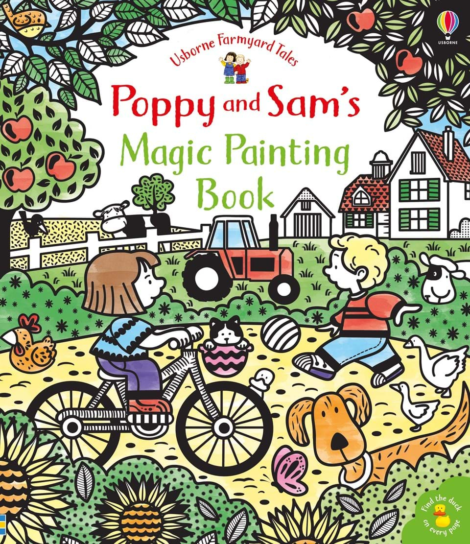 Oferte la Poppy and Sam's Magic Painting Book Usborne
