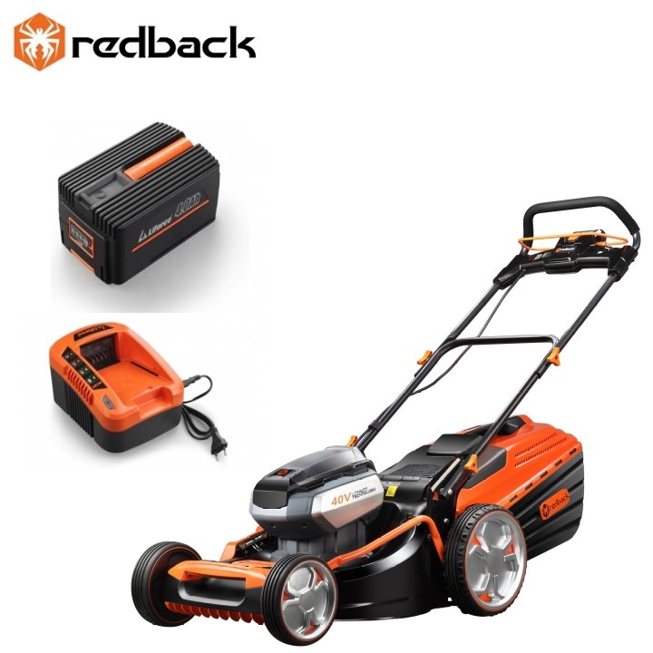 Oferte la Pachet Masina de Tuns Gazonul Acumulatori 40V 470mm 60l +  Acumulator 40V/4Ah + Incarcator 40V/2A  E148C+EP40+EC20