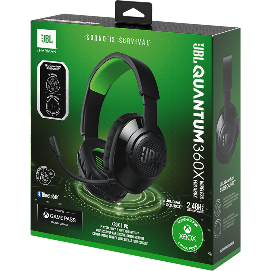Oferte la Casti Gaming Quantum 360X pentru XBox Wireless Microfon Detasabil Negru/Verde
