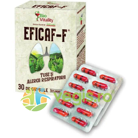 Oferte la Eficaf F (Tuse si Infectii Respiratorii) 30cps