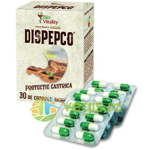 Oferte la Dispepco (Protectie Gastrica) 30cps