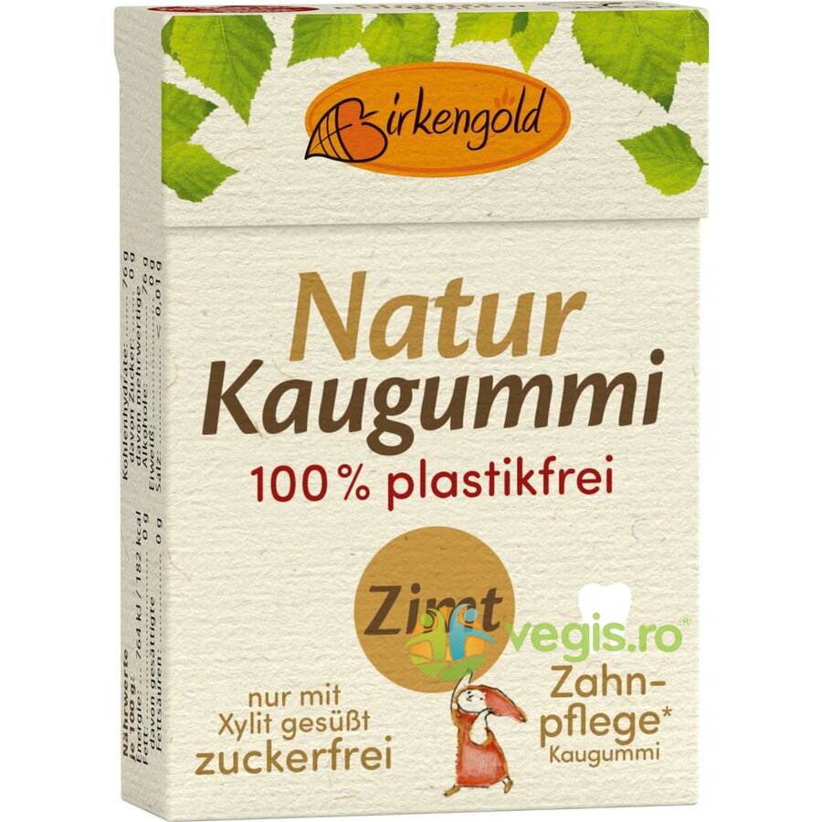 Oferte la Guma de Mestecat cu Xylitol si Scortisoara pentru Ingrijirea Dintilor 28g