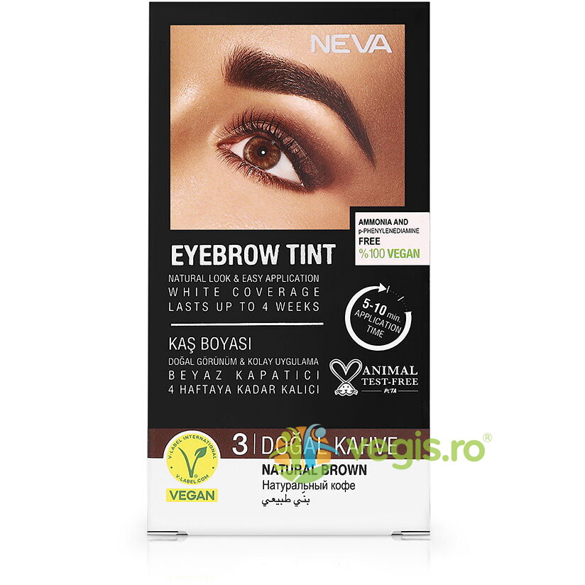 Oferte la Vopsea Permanenta pentru Sprancene Saten Natural fara Amoniac 30ml