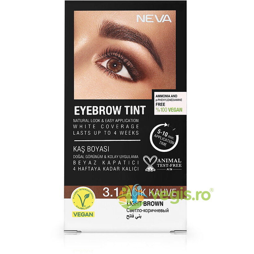 Oferte la Vopsea Permanenta pentru Sprancene Saten Deschis fara Amoniac 30ml