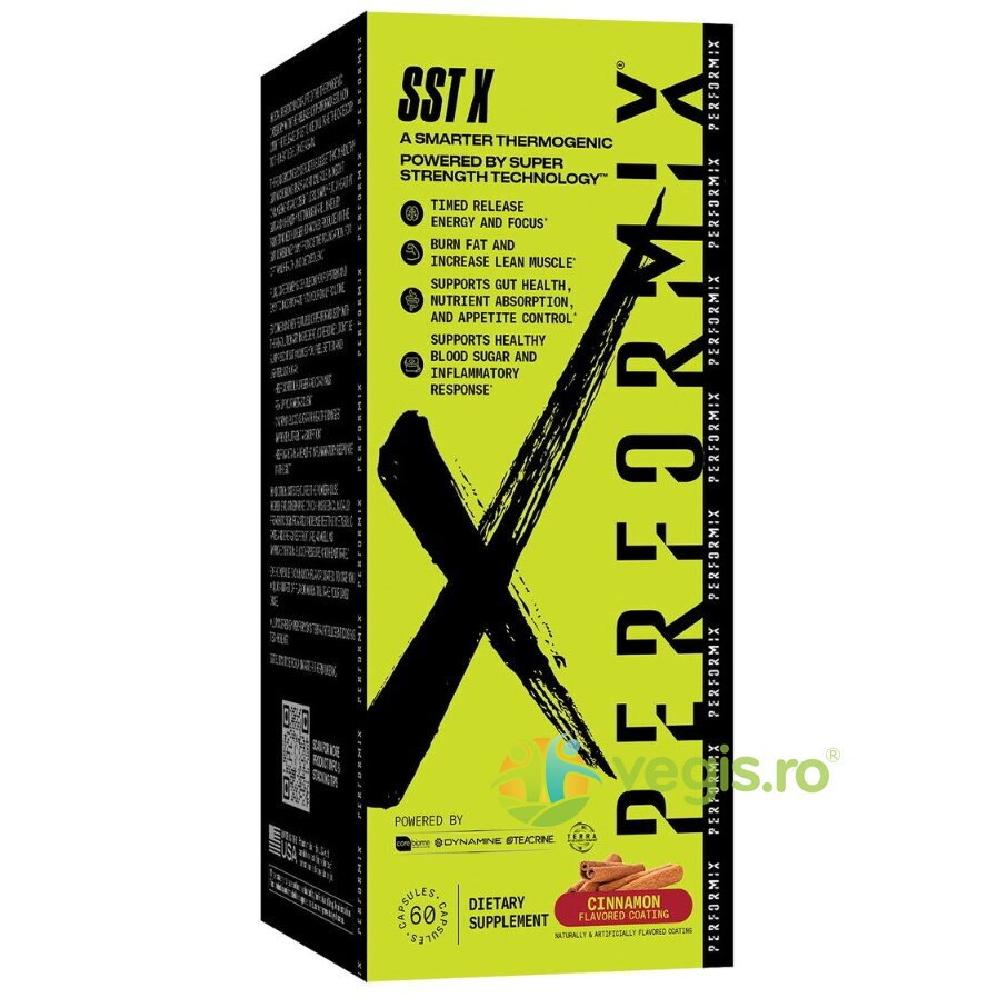 Oferte la SST X Termogenic - Arzator de Grasimi cu Aroma de Scortisoara 60cps