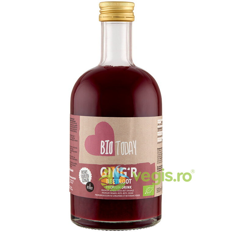 Oferte la Bautura Premium cu Ghimbir si Sfecla Ecologica/Bio 500ml