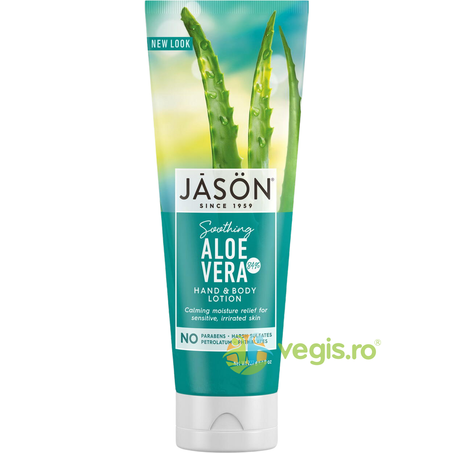Oferte la Crema Hidratanta pentru Maini si Corp cu 84% Aloe Vera 227g
