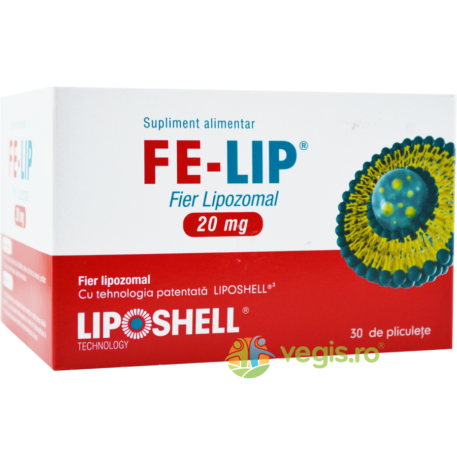 Oferte la Fier Lipozomal 20mg Liposhell 30 plicuri