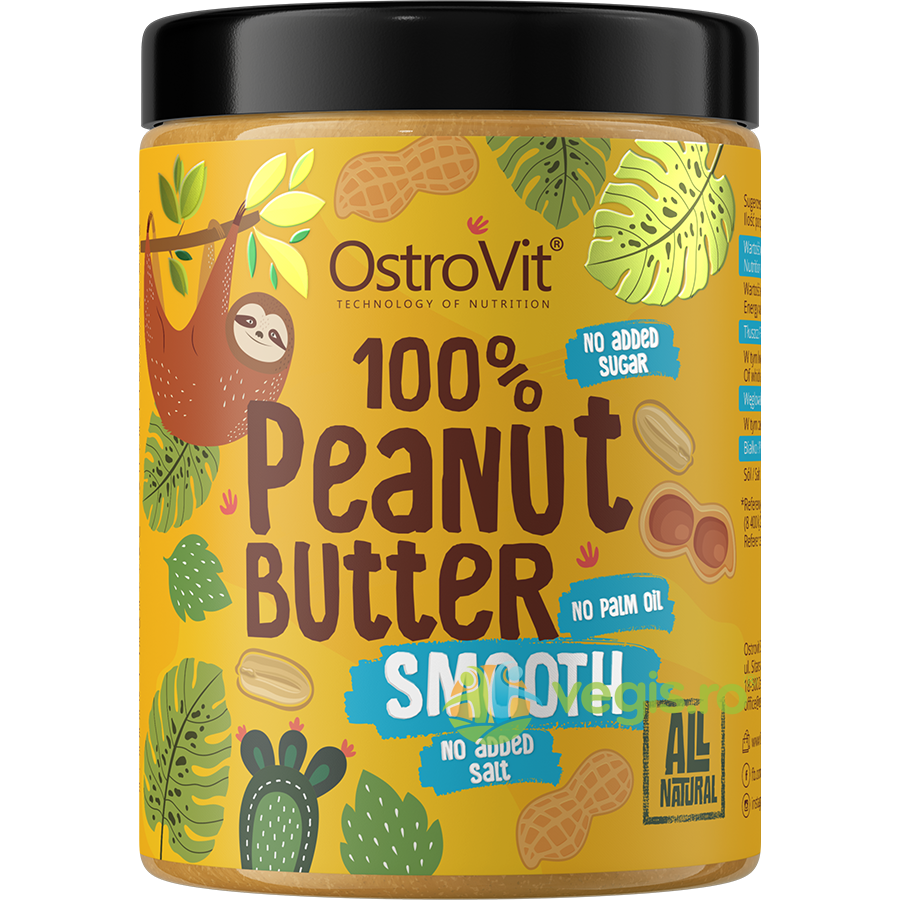 Oferte la Pasta de Arahide Cremoasa (Peanut Butter Smooth) fara Zahar 1kg