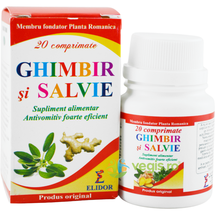 Oferte la Ghimbir si Salvie 20cpr