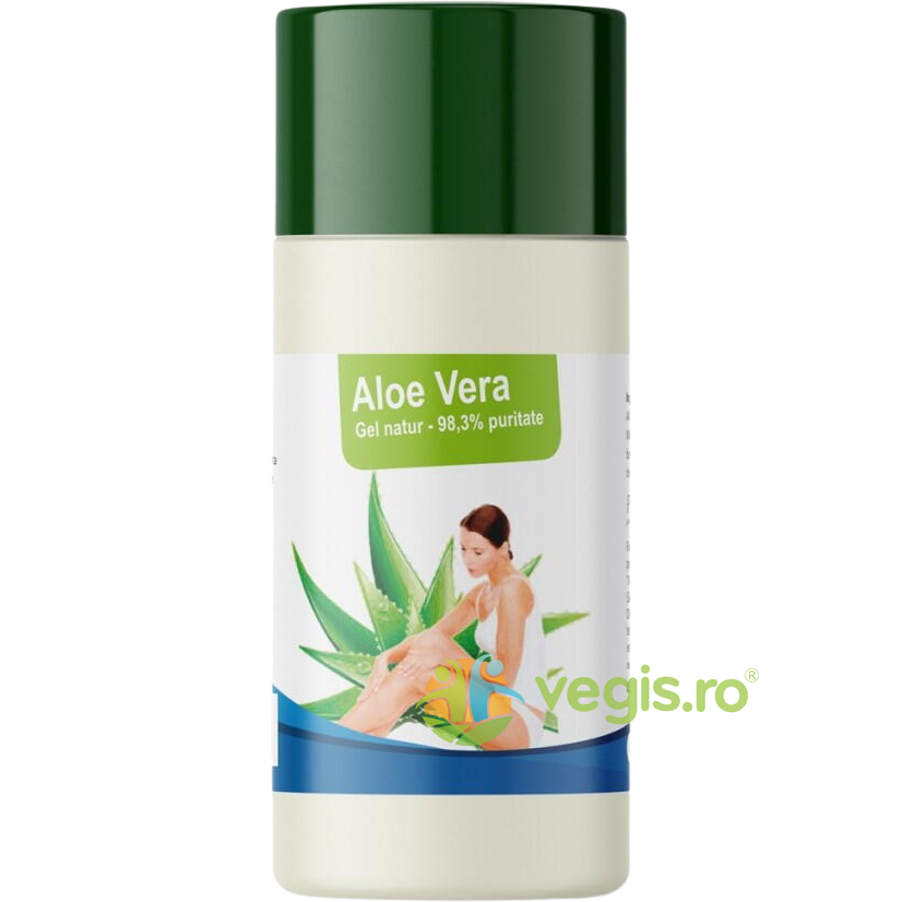 Oferte la Gel Natur pentru Piele cu Aloe Vera 98.3% Puritate 200ml