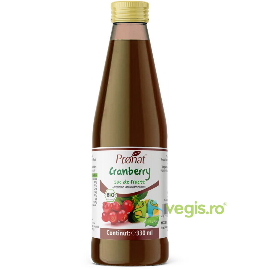Oferte la Suc de Merisoare (Afine Rosii) Ecologic/Bio 330ml