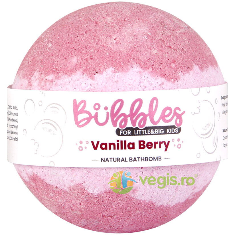 Oferte la Bila de Baie pentru Copii Vanilla Berry Bubbles 115g