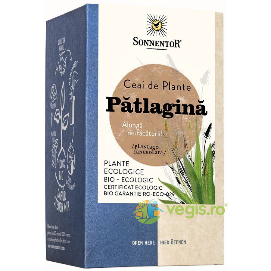 Oferte la Ceai de Patlagina Ecologic/Bio 18dz