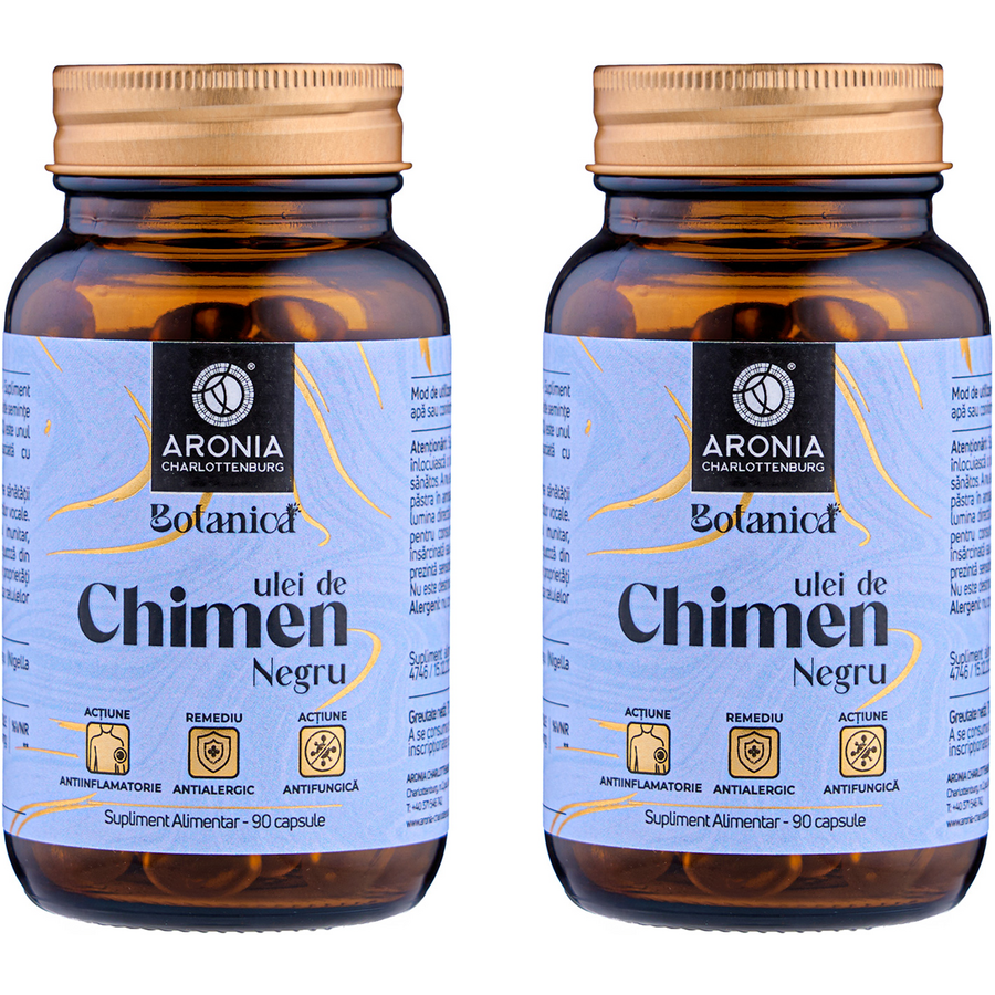 Oferte la Pachet Ulei de Chimen Negru (Negrilica) 90cps + 90cps