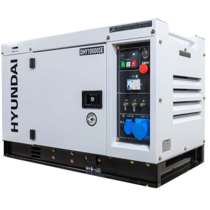 Oferte la Generator de Curent Monofazat DHY-10000SE cu Motor Diesel 4 Timpi 14.4CP Putere 8kW