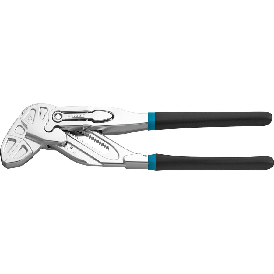 Oferte la pliers wrench 762-18 (black/blue, 180mm, quick adjustment tip/step)