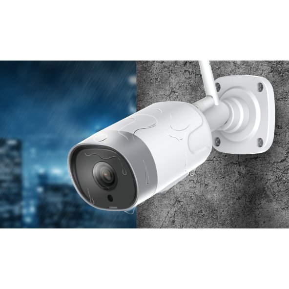 Oferte la Camera IP wireless Biicam BO-01, 2MP, IR 25m, microfon, difuzor, compatibila cu automatizari Powertech, IP66