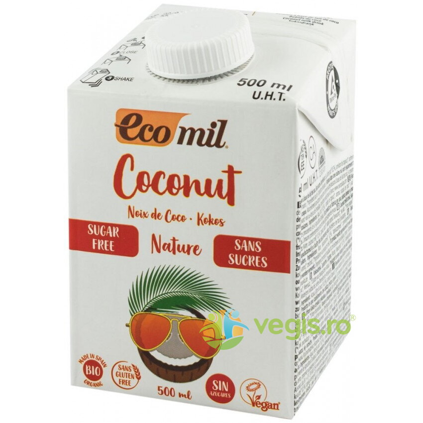 Oferte la Bautura Vegetala (Lapte) de Cocos Natur fara Zahar Ecologic/Bio 500ml