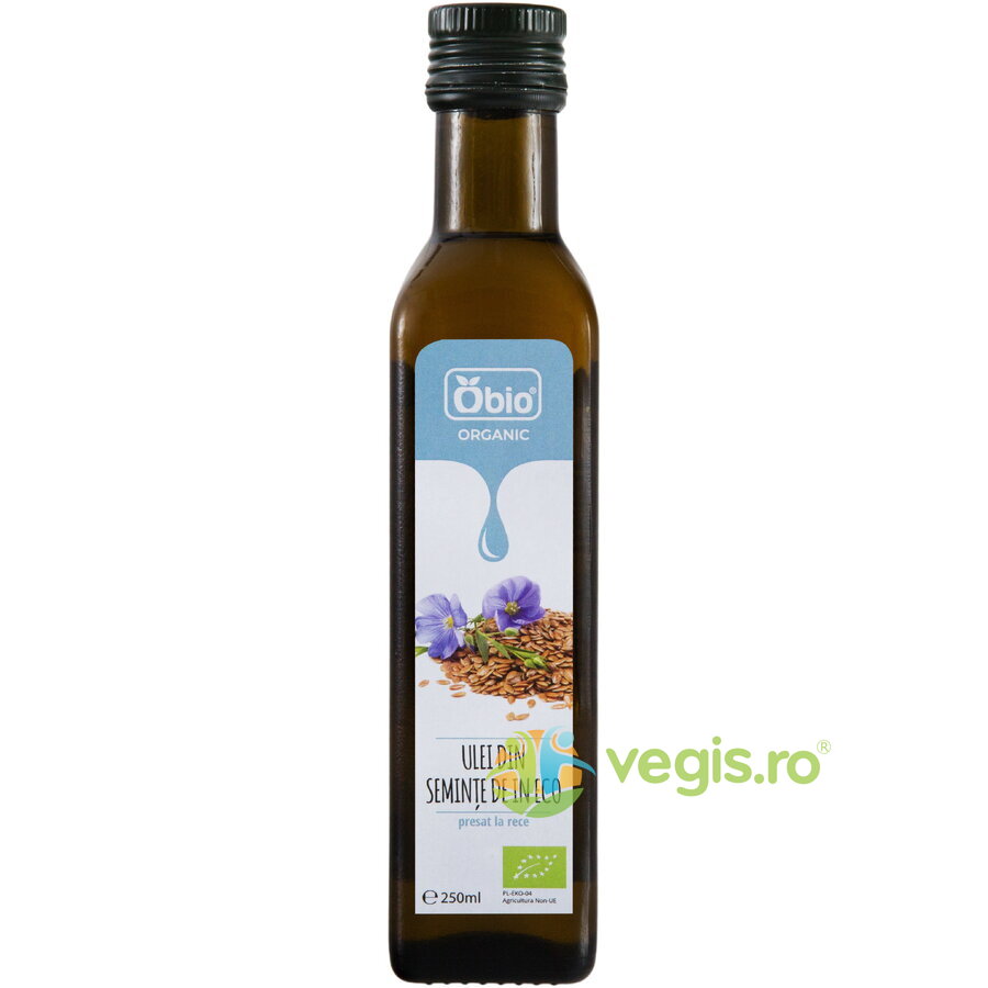 Oferte la Ulei din Seminte de In Ecologic/Bio 250ml